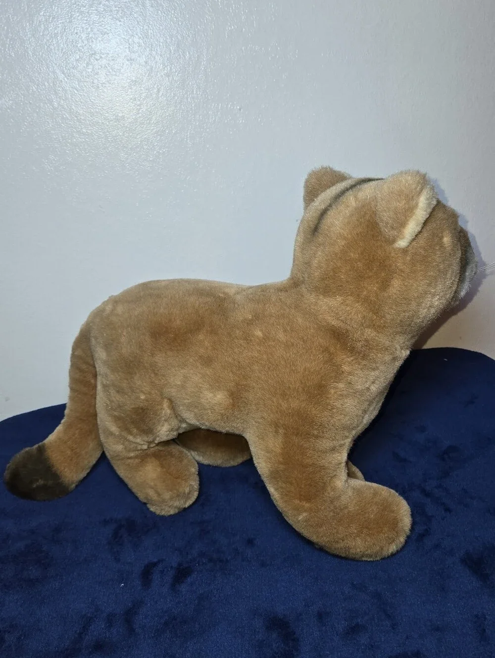 VTG Dakin Plush Mountain Lion Cougar 1986 Rare Plush Big Cat Large 20 Inch